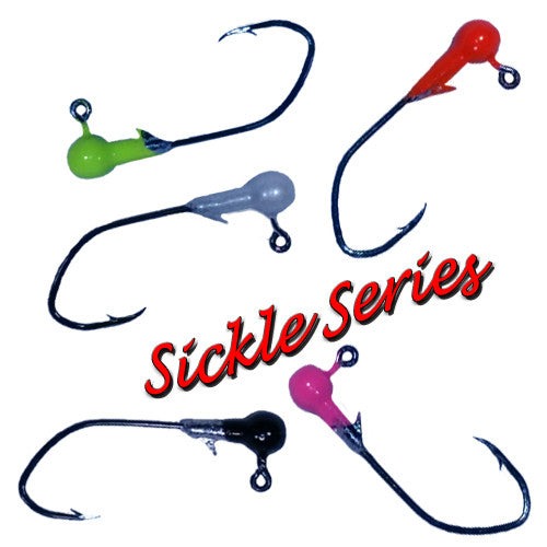 Crappie Sickle Series Jigheads – Crappie Crazy