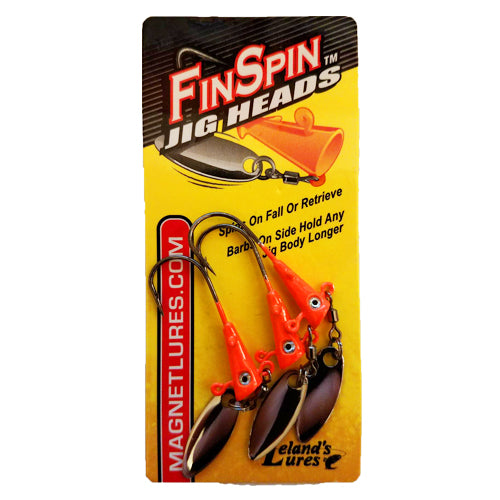Fin Spin Jig Heads – Crappie Crazy